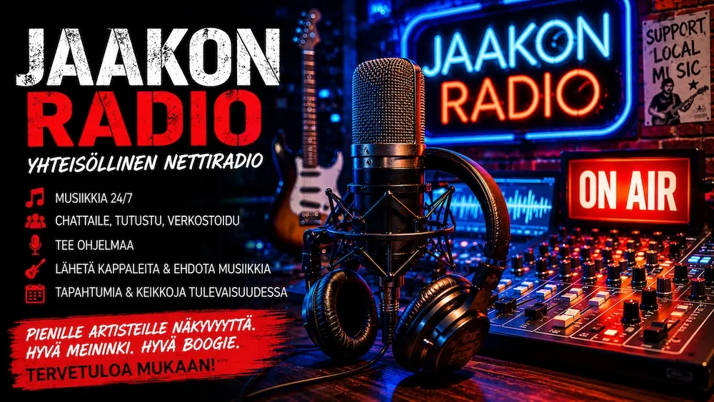 Jaakon Radio studio